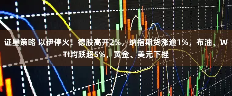 证星策略 以伊停火！德股高开2%，纳指期货涨逾1%，布油、WTI均跌超5%，黄金、美元下挫