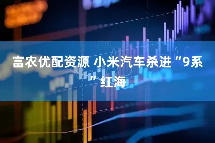 富农优配资源 小米汽车杀进“9系”红海